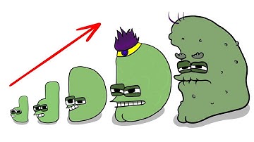 Growing up Letter D Compilation from Alphabet lore Drawing 👍 @EasyLittleDrawings