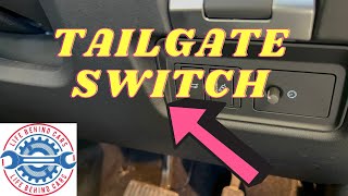 Jaguar E Pace 2019 Petrol TailGate Release Button Location 