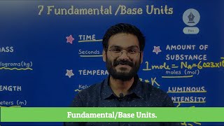 Class 11  |  Unit and Measurements 01 |  Fundamental or Base Units