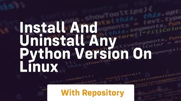 Install and uninstall any python version on linux