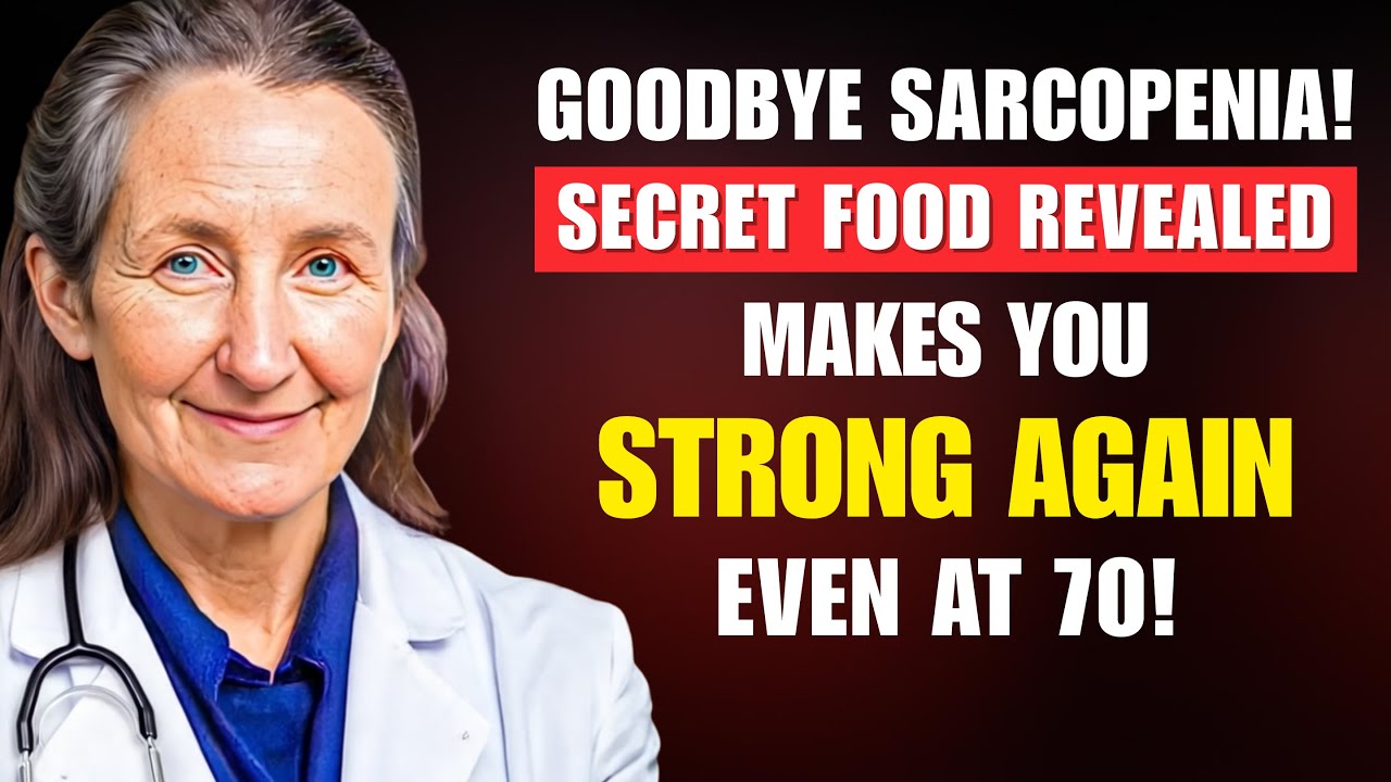 This Secret Food Restore Your Strength & Kill SARCOPENIA Even at 70 | Barbara O'Neill