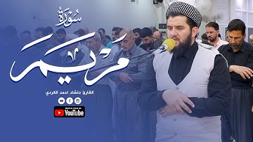 قرآن تلاوة من سورة مريم / القارئ دلشاد احمد الكردي