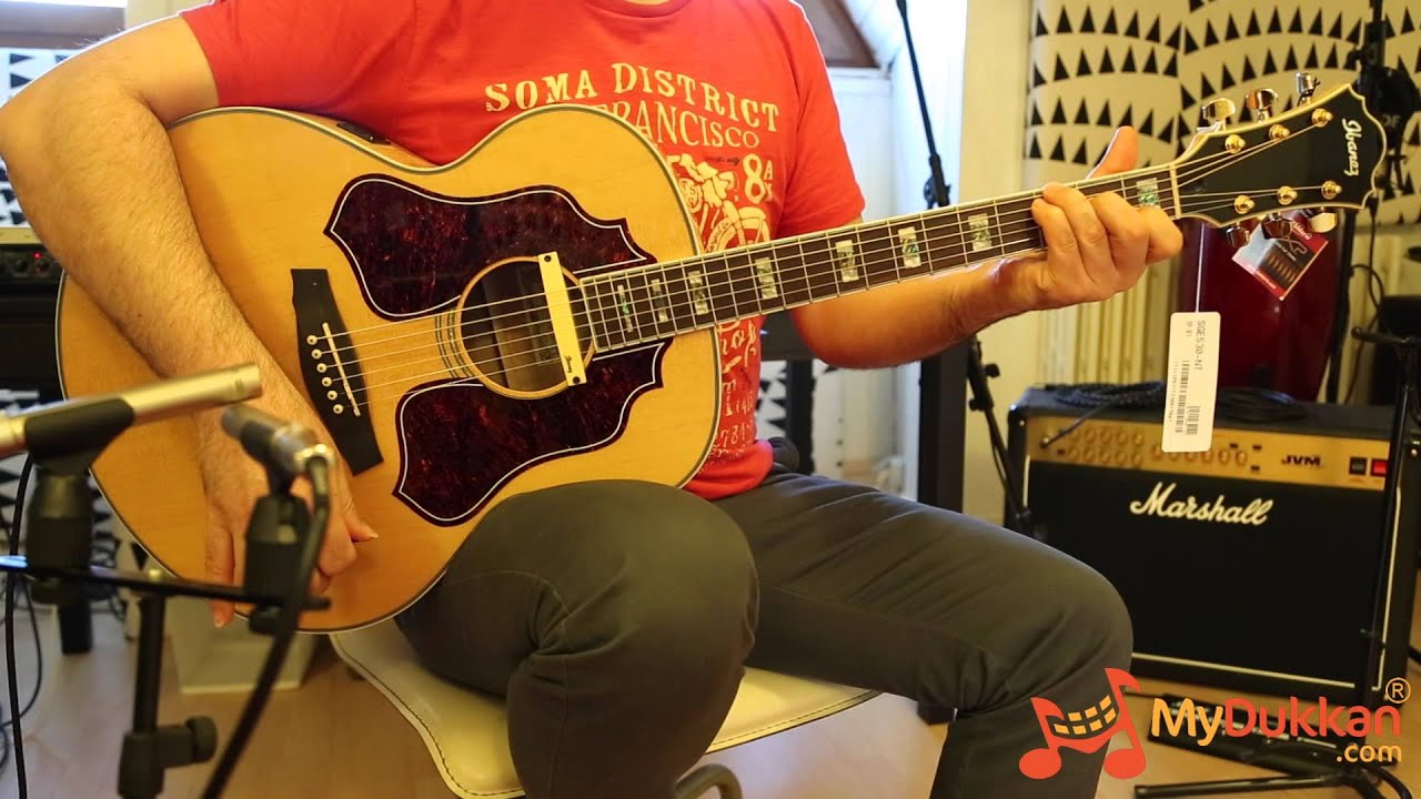 Ibanez jumbo acoustic guitar online