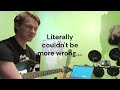 Our guitar section horribly covering Metallica without rehearsal and a terrible microphone🗣🔥🔥🔥