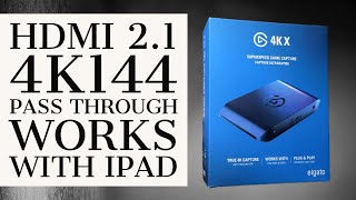 Elgato's 4K X meets the iPad! Let's talk about Streaming and Game Capture!