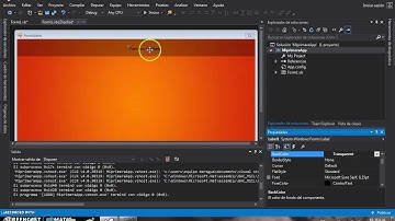 Mi primer formulario en Visual Studio 2015