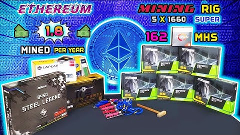 5 X 1660 SUPER ETHEREUM MINING RIG  WITH 162 MHS  MINING 1.8 ETH PER YEAR / CONGRATULATIONS DEEPAK