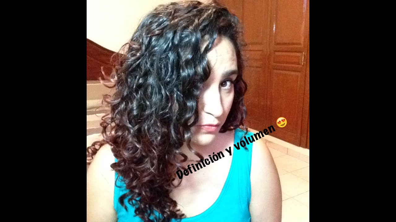Como peinar el pelo rizado videos