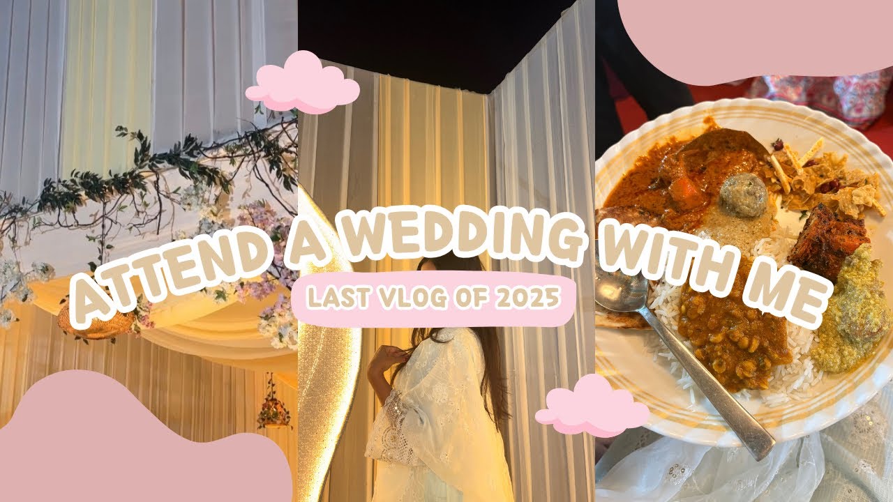 Attend a wedding with me 🪩