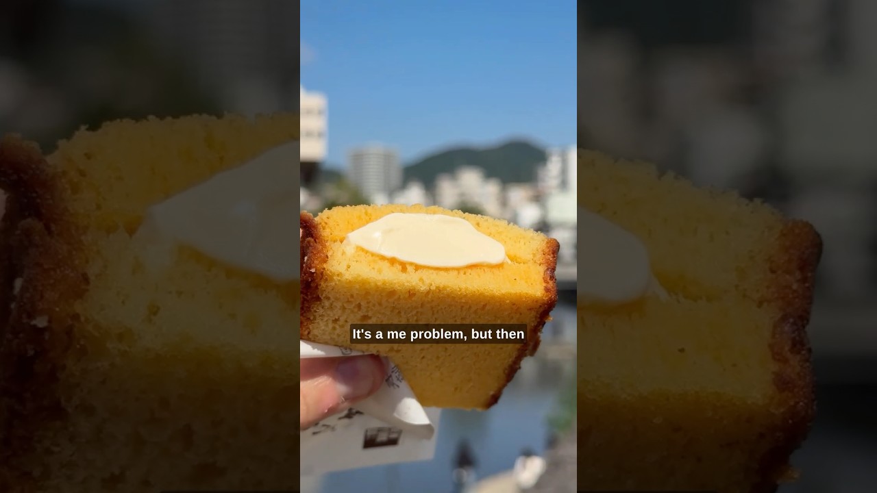 Trying Nagasaki's legendary ice cream sandwich