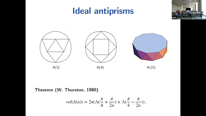 Andrei Egorov, Volume estimates for hyperbolic polyhedra