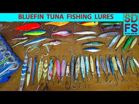 San Diego Bluefin Tuna Fishing Lures  Knife Jigs, Slow Pitch, Irons,  Poppers & Trolling SDFS Tackle 