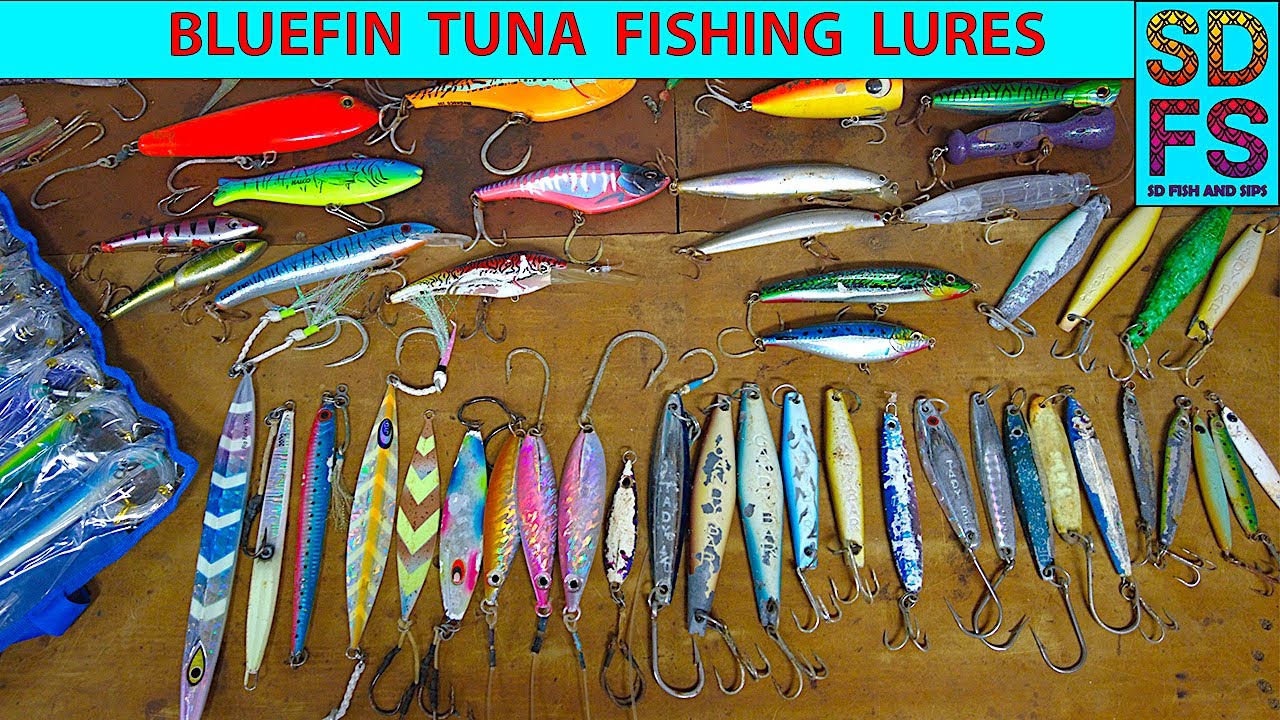 San Diego Bluefin Tuna Fishing Lures  Knife Jigs, Slow Pitch, Irons,  Poppers & Trolling SDFS Tackle 