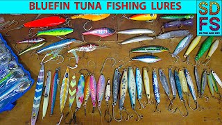 San Diego Bluefin Tuna Fishing Lures  Knife Jigs, Slow Pitch, Irons,  Poppers & Trolling SDFS Tackle 