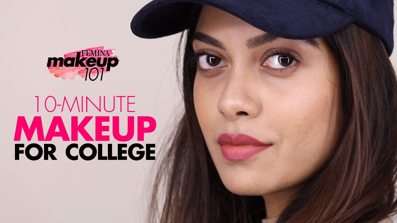 10 Min College Makeup Look Quick & Easy Everyday Makeup Tutorial