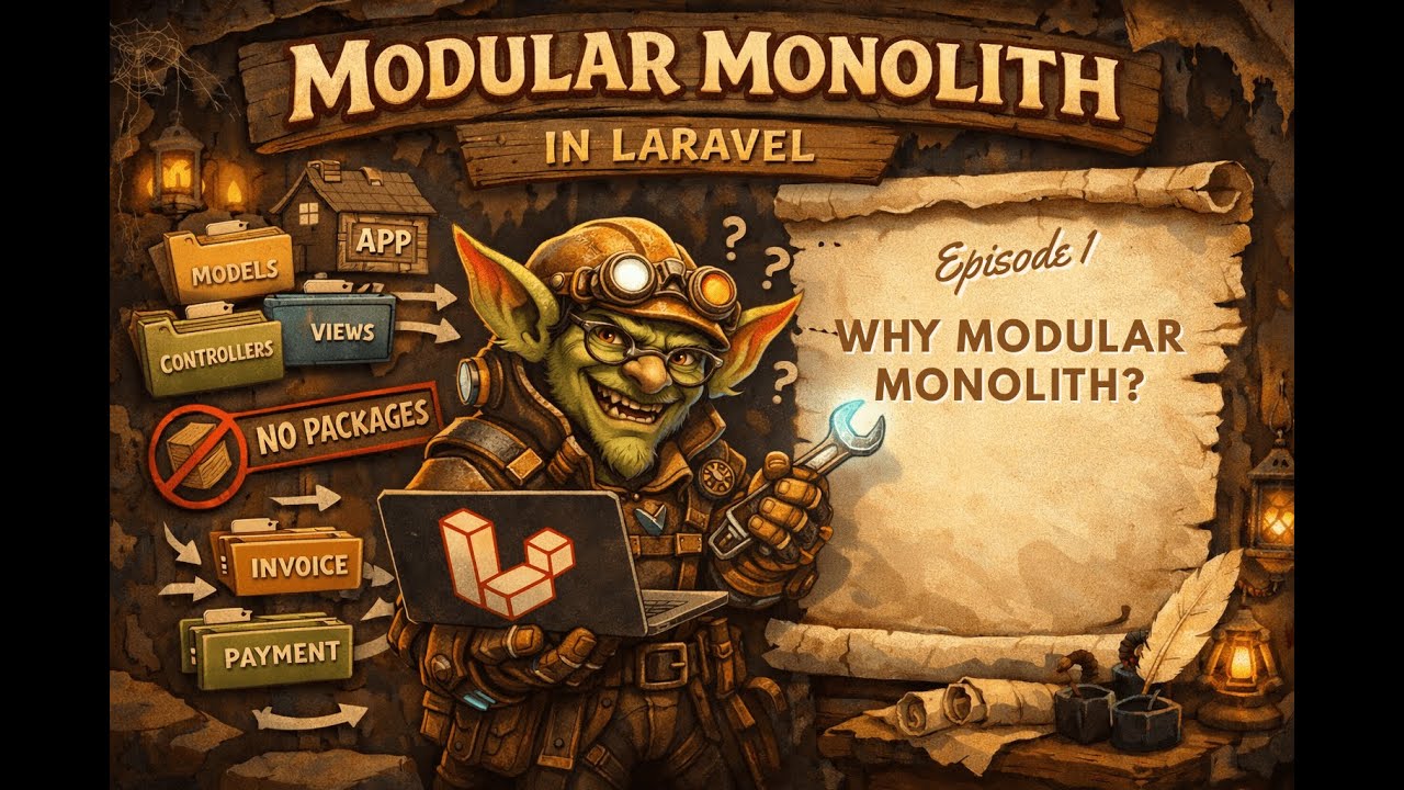 Modular Monolith in Laravel - Episode 1: Why Modular Monolith & Setup