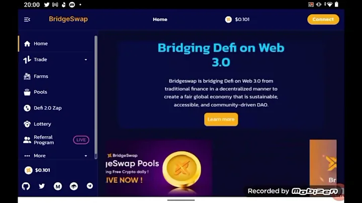 Bridgeswap is an Automated Market Maker Decentralized Exchange on the Binance Smart Chain