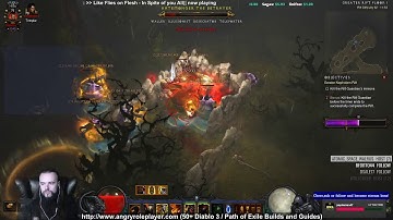 AKKHAN+INVOKER V2.0 "MELEE BOMBER" GR92 clear in 10 min Crusader Build for Diablo 3 (2.6.1)