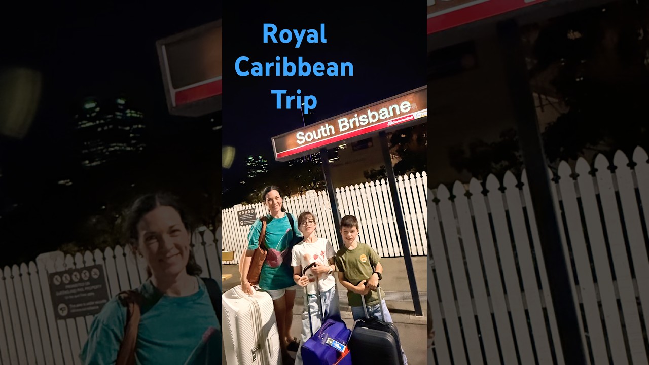Avalon → Brisbane → Royal Caribbean! Let’s Go! 🚆#jetstar #brisbane