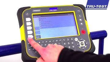 How to set up an ADG draft on an XR5000 ǀ Tru-Test