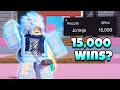 Reaching 15,000 Wins In Roblox Bedwars