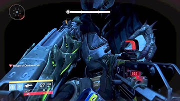 Destiny - Pushing Warlock Off Map - Crota