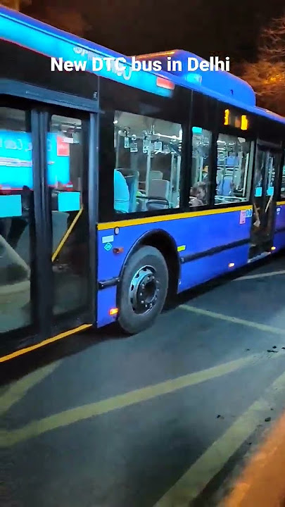 DTC bus in Delhi look premium #trending #trendingshorts #delhi #indian #india #travelvlog