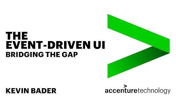 Webinar: The Event-Driven UI: Bridging the Gap