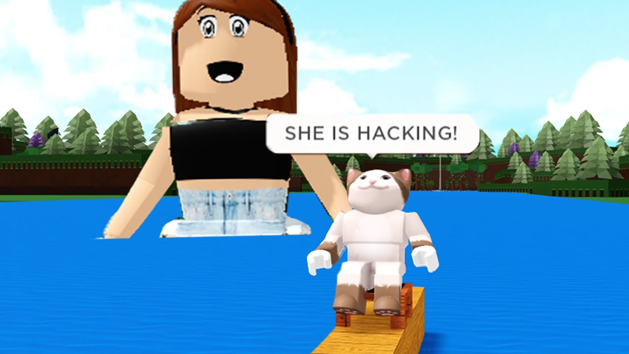 BIGGEST HACKER! (Build a Boat Funny Moments)