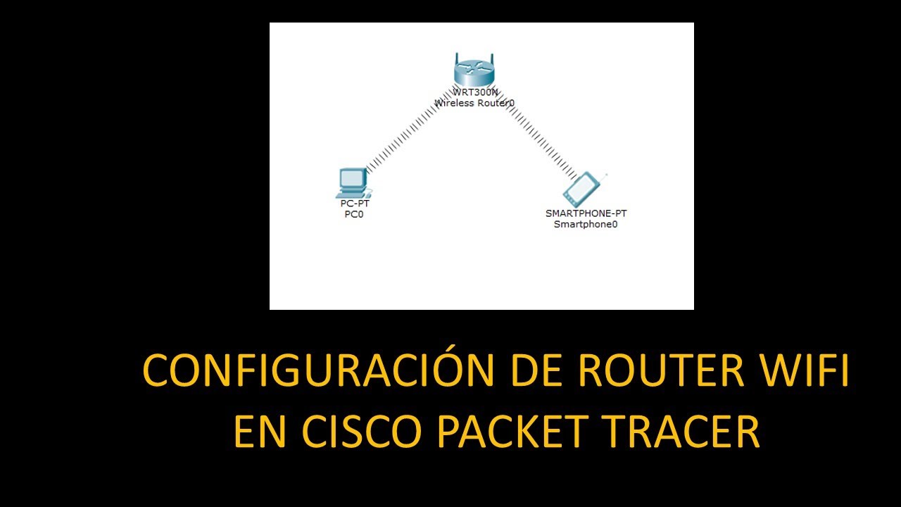 Configuración de Router Inalámbrico en Cisco Packet Tracer (DHCP) - YouTube