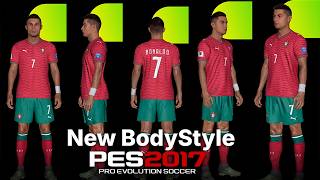 PES 2017 New Bodystyle Updated 2026 PES 2017 New Bodystyle Updated 2026