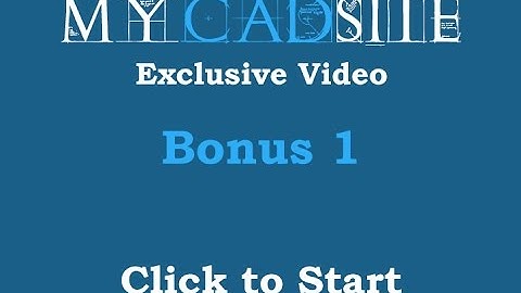 AutoCAD 2016 Modifying commands and object snaps, level 1, lesson 3, Bonus 1