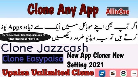 Clone App / Clone Easypaisa / Clone Jazzcash / unlimited clone Upaisa Clone
