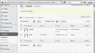 Video 15   How to Add and Manage Users in WordPress