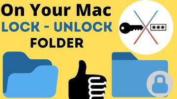 How to Lock Folder on MacBook Mac in 2024 [Password Protected]: Unlock on MacOS