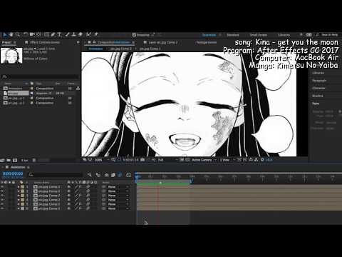 After Effects: Animating Manga (eyes & mouth)