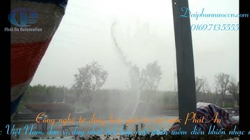 Điều khiển vòi phun kỹ thuật số 2D, mô hình điều khiển vòi phun múa 2D