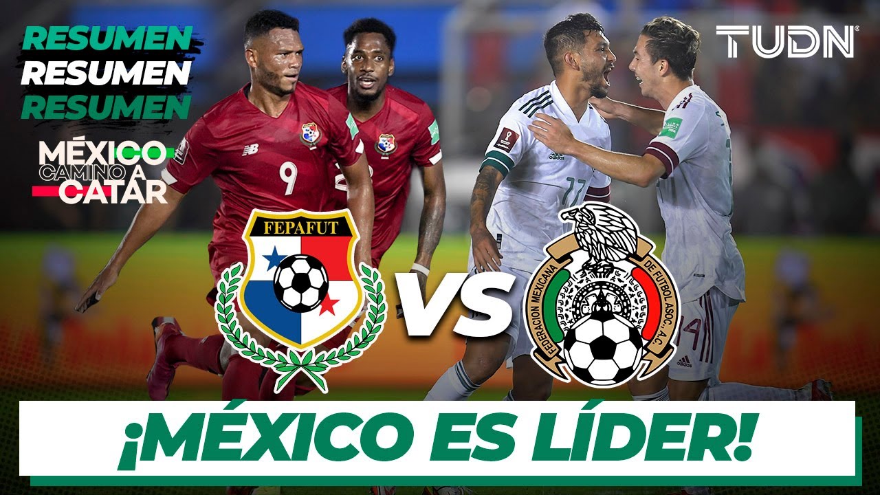 Resumen Y Goles Panama Vs Mexico Eliminatoria Catar 2022 Tudn Youtube