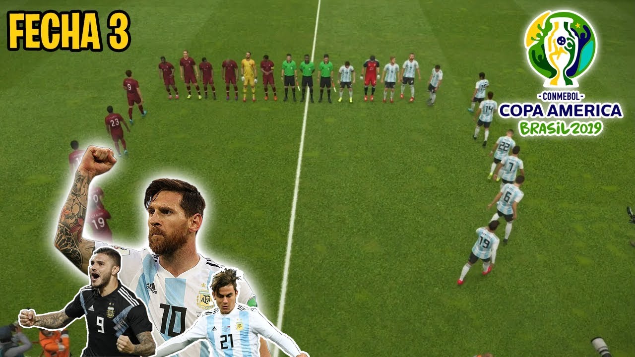 ARGENTINA vs QATAR | COPA AMERICA 2019 | FASE DE GRUPOS ...