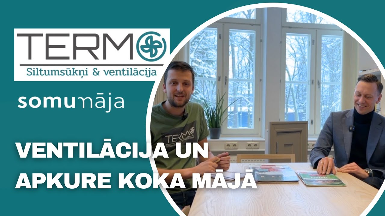 Koka karkasa mājas - ventilācija un apkure. Ciemos pie 