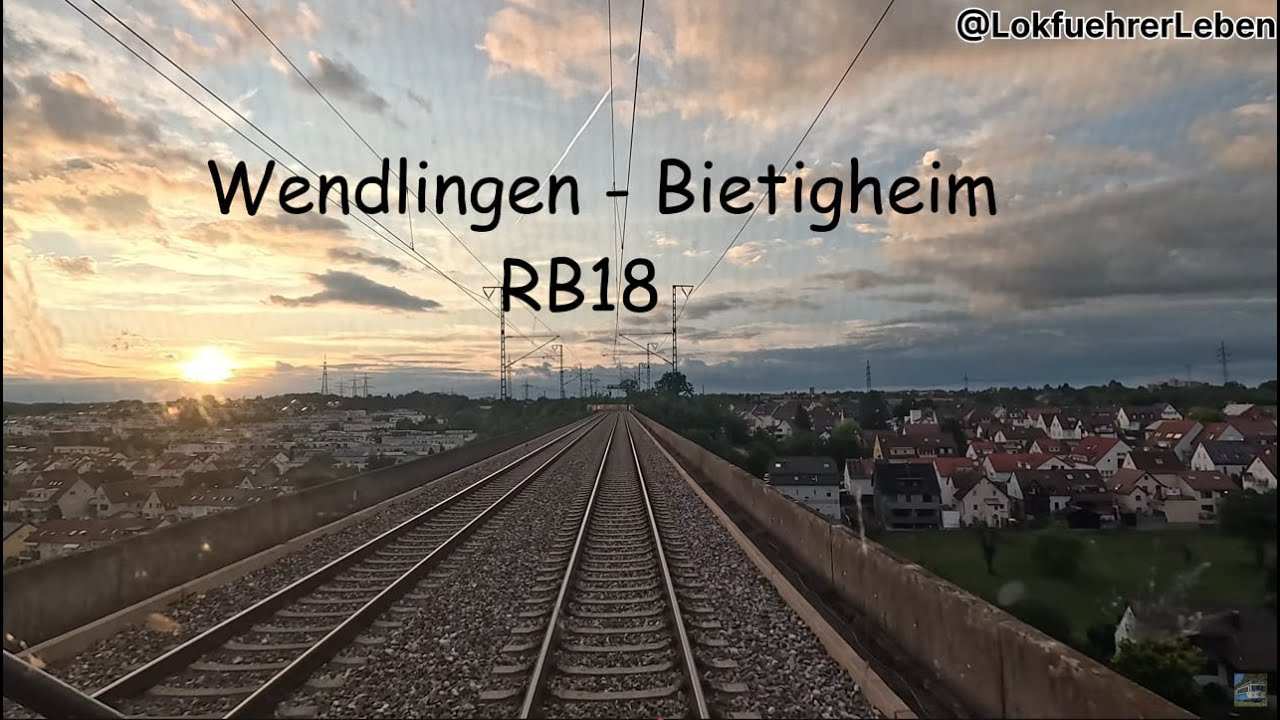 Umleitung über die Schusterbahn: Wendlingen - Bietigheim Bissingen 01.08.2025