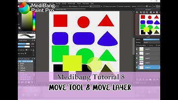 Medibang Tutorial 8: Move Tool and Move Layer