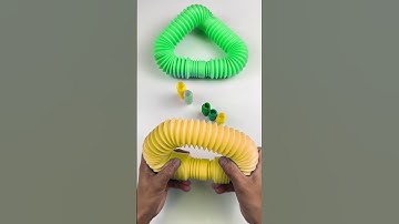 Creating and Hook Pink POP-ASMR #diy #satisfyingvideos#relaxing #creative #oddasmr #poptubesounds