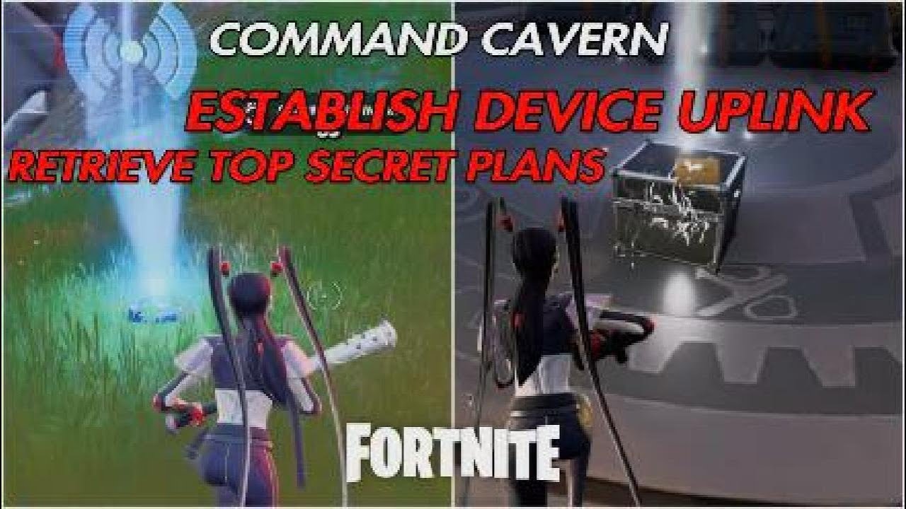 Establish Device Uplink near Command Cavern Retrieve IO Envelopes with Top Secret Plans YouTube