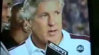 Pete Carroll Lets It Rip