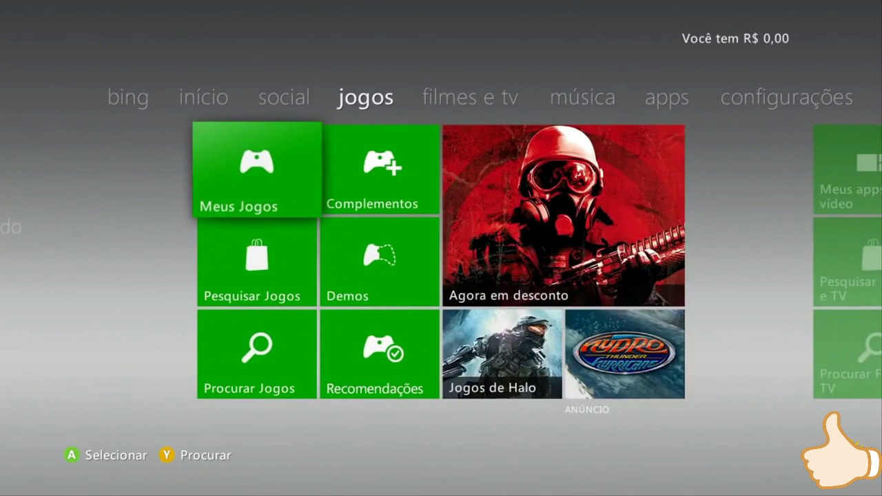 BAIXAR JOGOS NO XBOX 360 EM CONTA LIVE YouTube