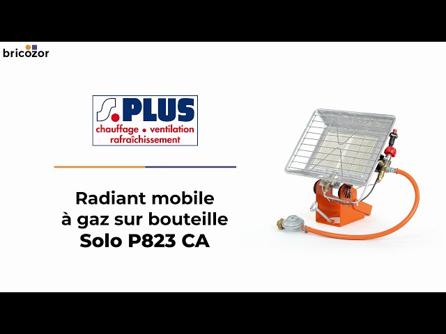 Chauffage radiant sur bouteille de gaz