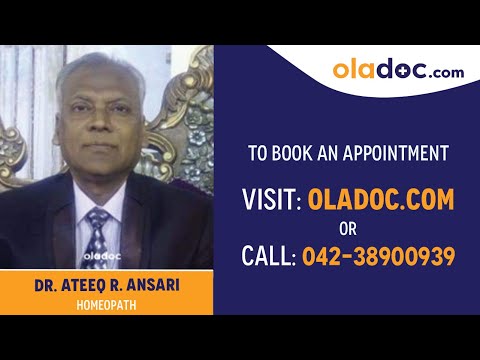 Book Appointment With Dr. Ateeq R Ansari Best Homeopath in Karachi thumbnail image