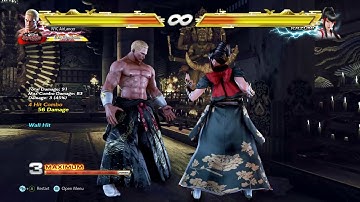 TEKKEN 7 - Die Yabo, Geese Throw Followups