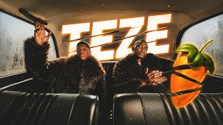 [Free FLP]🔥How to Make Teze by W4de in Fl Studio 🎹🎶